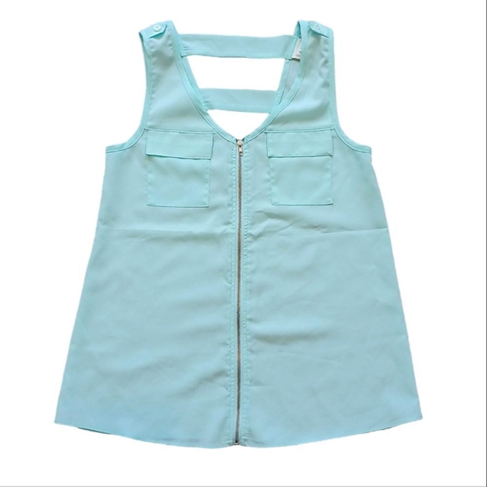 Daytrip zipper tank top